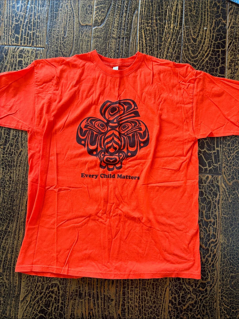 Every Child Matters Orange Graphic Short Sleeve Tee
